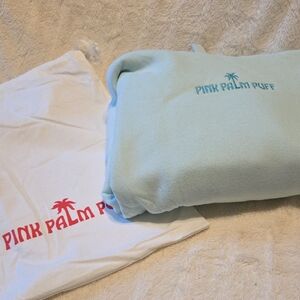 Pink Palm Puff Classic Hoodie XS